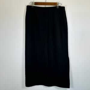 Kasper ASL Black Midi/Maxi Skirt, Sz 14P